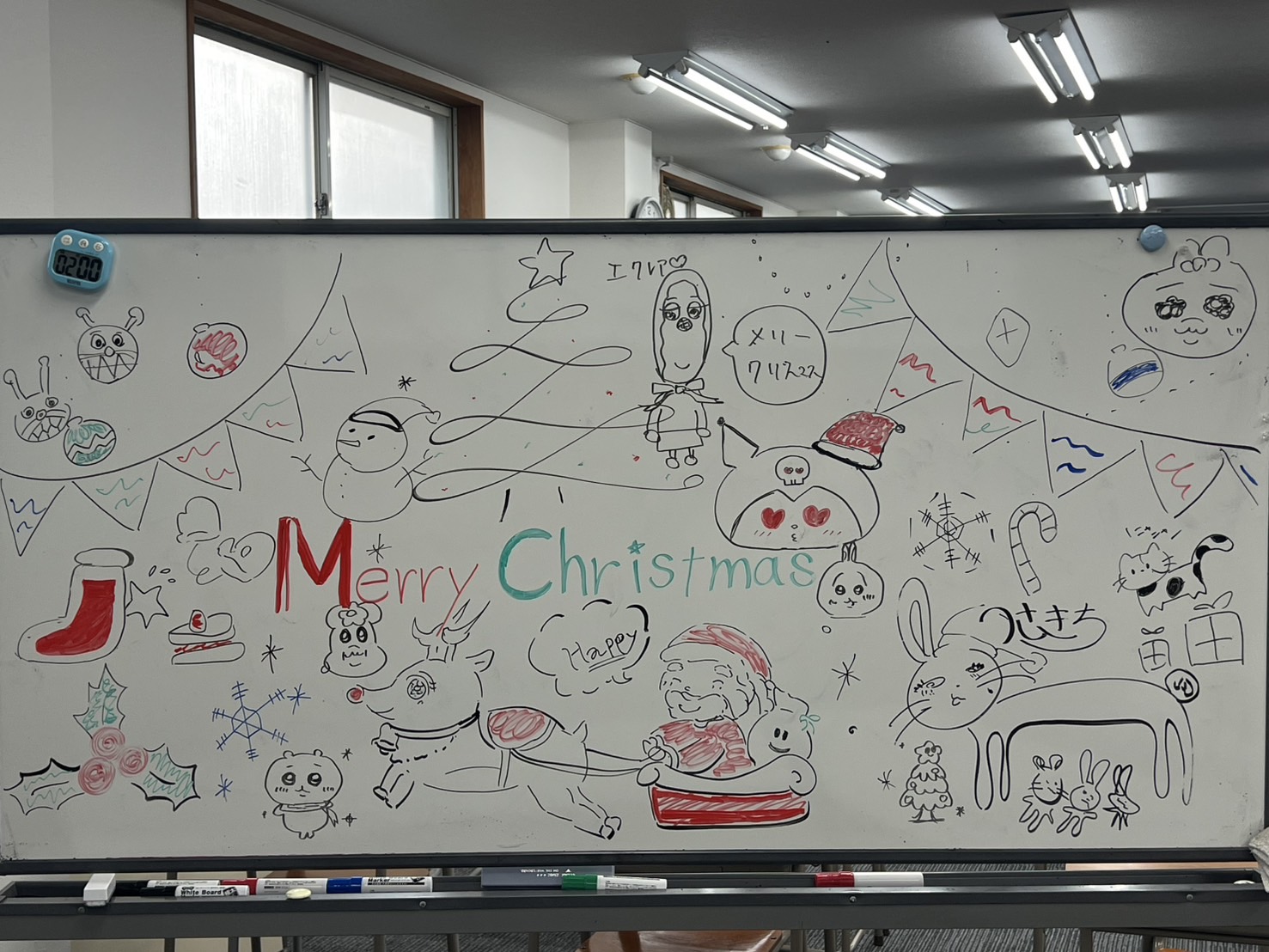 めりーくりすます！！冬期講習始まりました！