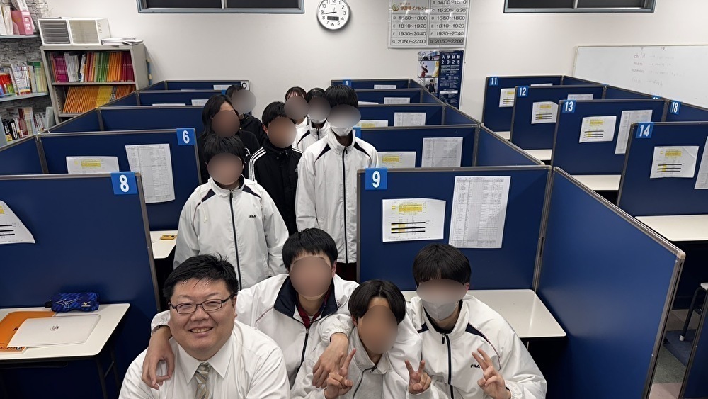 合格ラッシュと学年末テスト対策の念押し